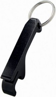 Sleutelhanger opener zwart